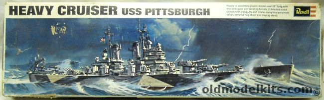 Revell 1/490 USS Pittsburgh Heavy Cruiser, H457-200 plastic model kit